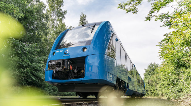 Germania: il primo treno passeggeri ad idrogeno del mondo